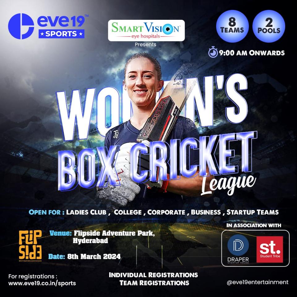 Women's Box Cricket League 2024