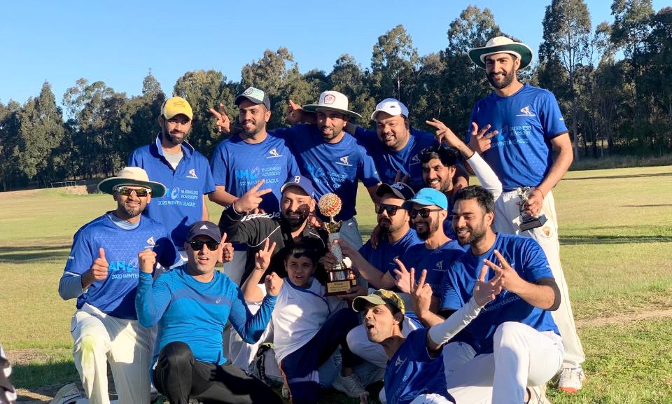 JSCC Blues Won AM Business Advisory Winter 2020 League 