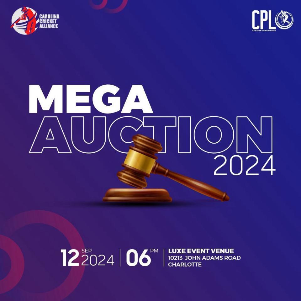 CPL 2024 - Live Auction on 9/12 @ 6PM