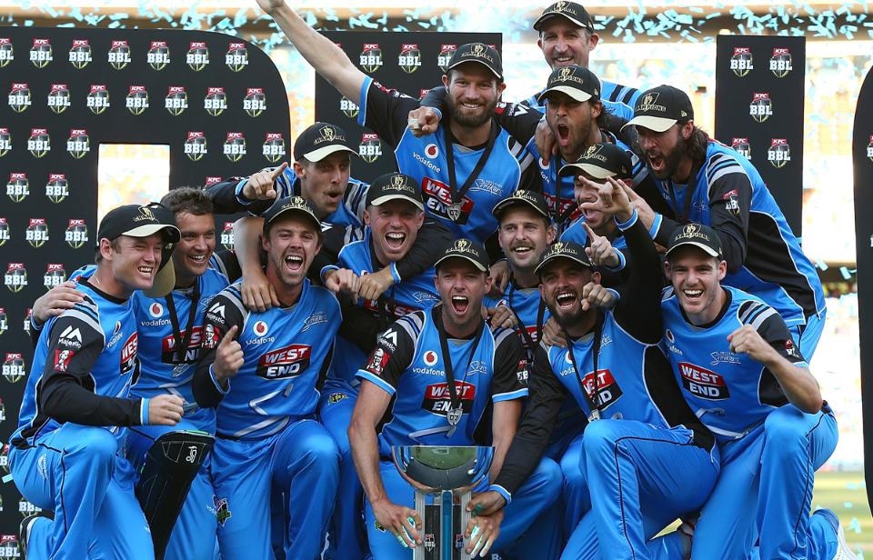 The Adelaide Strikers are the BBL|07 champions after defeating the Hobart Hurricanes in the final!