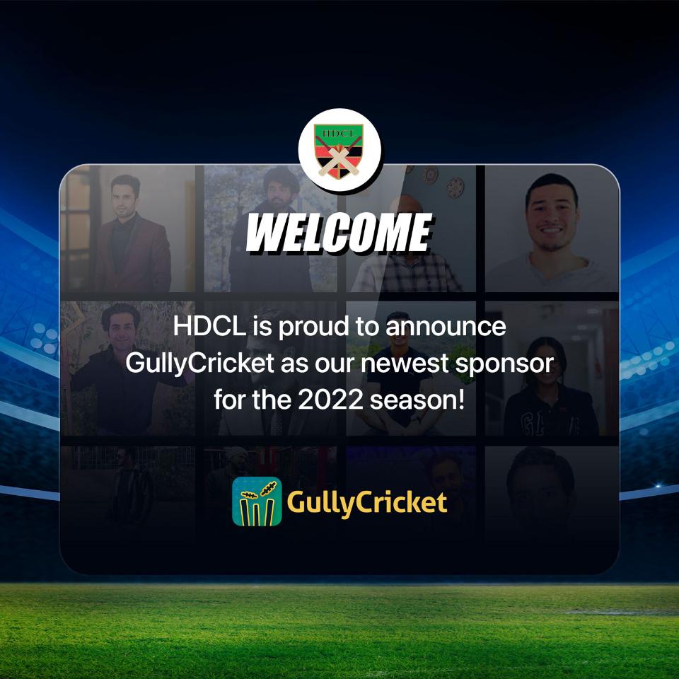 Welcome GullyCricket - HDCL's Newest Sponsor