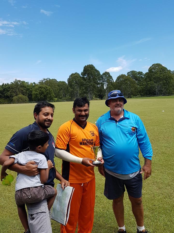 MOM-Giby T Paul for the exceptional bowling 20/4. well Done Giby