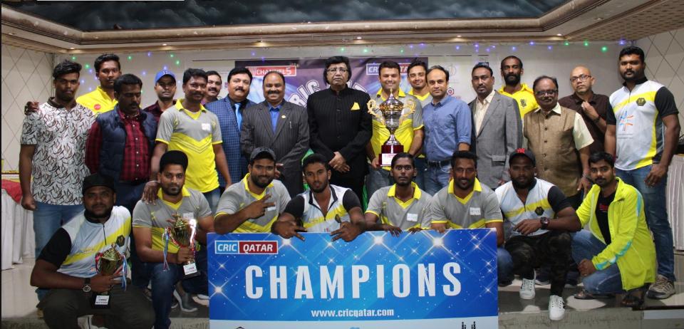 NCTES win CricQatar Champions Trophy - 2019