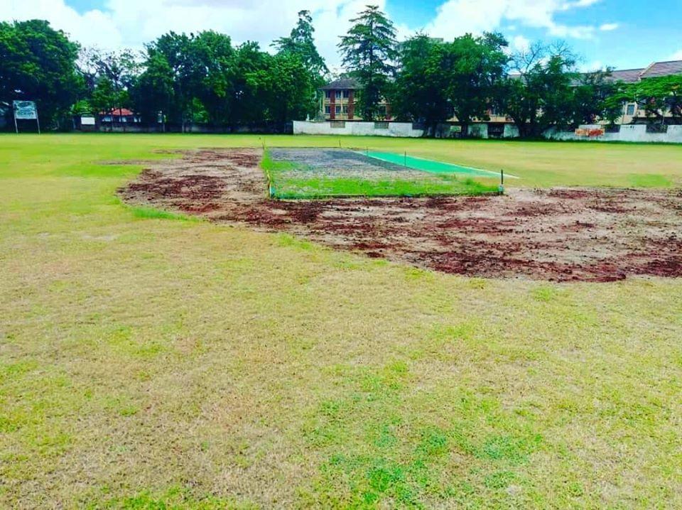 LEADERS GROUND HAS ITS OUTFIELD LEVELLED