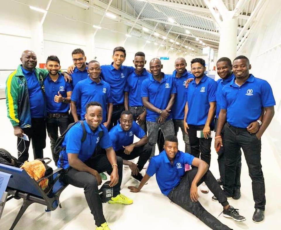 NATIONAL TEAM JETS OFF TO HARARE