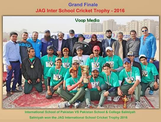 6th JAG Inter School cricket series win by Pakistan school & college Salmiya 