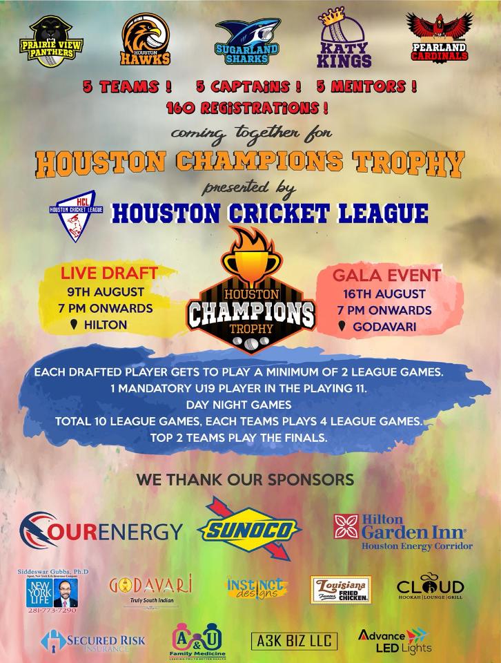 Houston Cricket League (HCL)